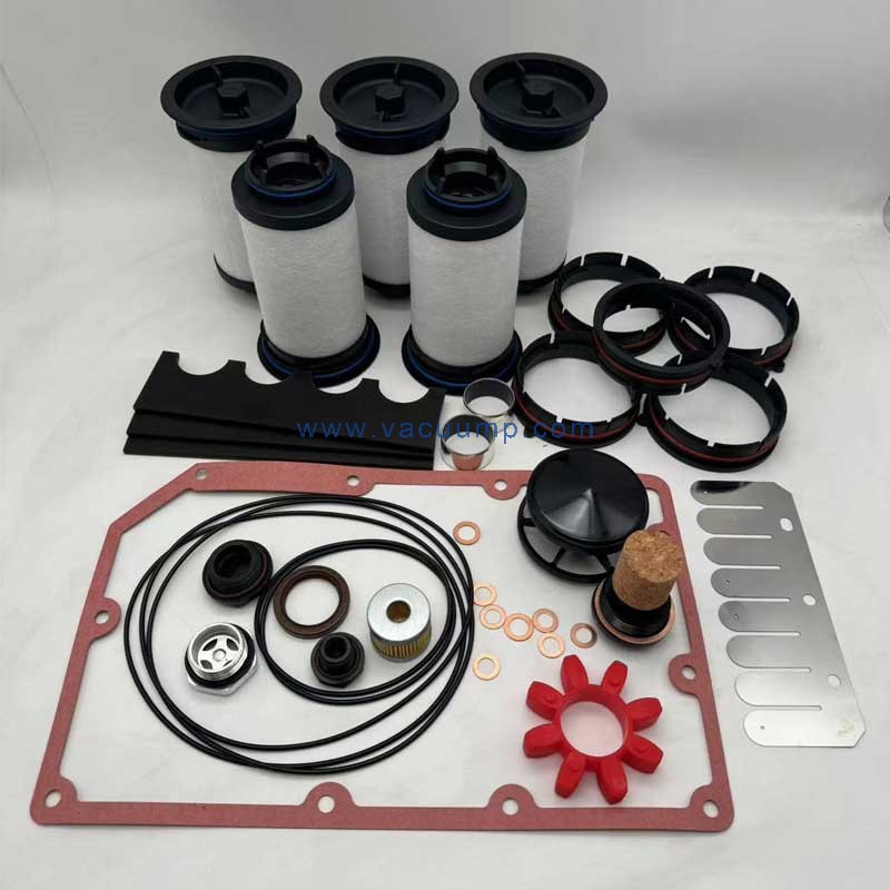 VC202 VC303 Overhaul Kit PN1027280103 Wearing parts With Filter Vanes Seal Repair Parts For Elmo Rirtschle Vacuum Pump