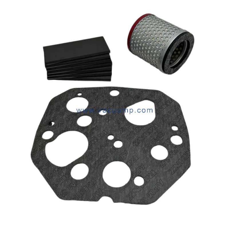 VT4.40 Service Set PN 57330027600 verhaul Kit With Filter Carbon Vanes gasket Repair Parts For BECKER Vacuum Pump