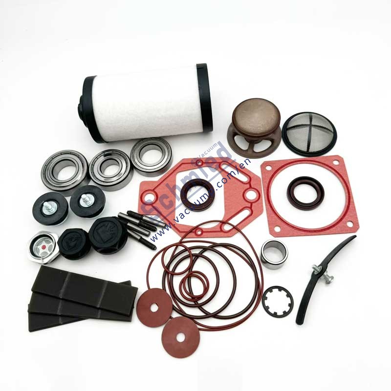 KB/KC0040D Overhaul Kit 0993121240 With Filter Vanes Seal Repair Parts For BUSCH Vacuum Pump