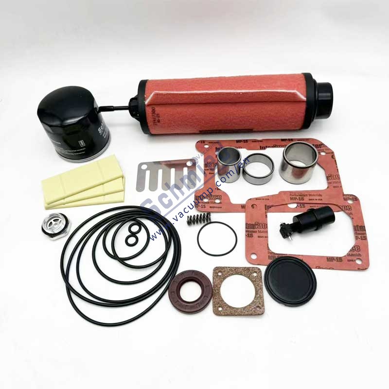 SV65B Overhaul Kit PN 71420420 parts With Filter Vanes Seal Repair Parts For Leybold Vacuum Pump