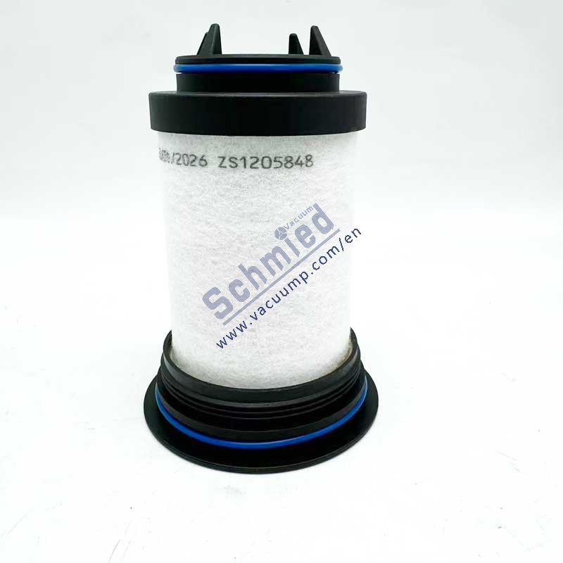 V-VCS100 VCS150 Exhaust Filter ZS1205848 Oil Separator For Elmo Rietschle Vacuum Pump